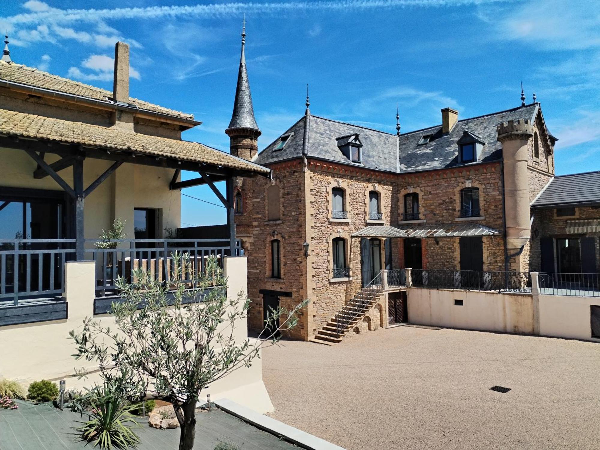 Le Petit Chateau De Sathonat - Horizon Paradis Saint-Amour-Bellevue 외부 사진
